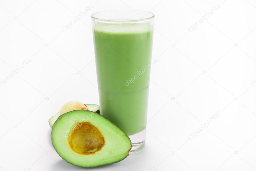fresh avocado smoothie 
