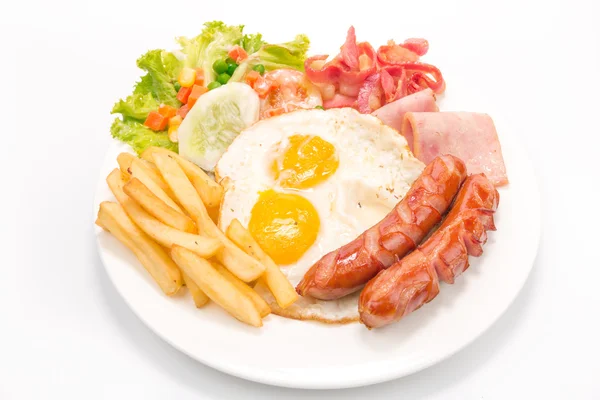 American  breakfast — Stock Photo, Image