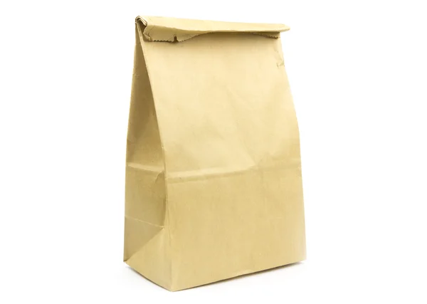 Reciclar bolsa de papel marrón —  Fotos de Stock