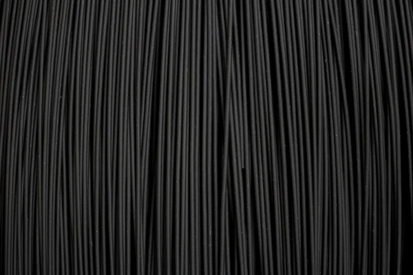 Black paghetti background — Stock Photo, Image