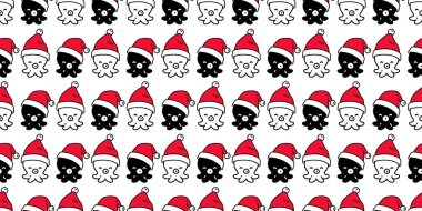 Ahtapot desensiz Noel Baba Noel Baba şapkalı kalamar balığı vektörü somon balığı yunus karalama ikonu okyanus evcil hayvan fayanslı arka plan Duvar kağıdı eşarbı izole edilmiş çizim doo