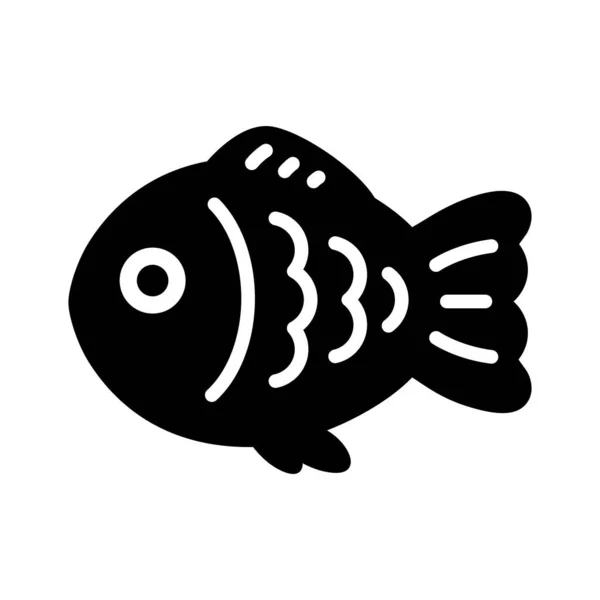 Balık Vektörü Ton Balığı Çizgi Film Karakteri Somon Köpek Balığı — Stok Vektör
