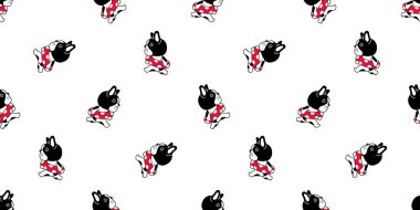 Kusursuz desenli Fransız buldoğu yüzme havuzu deniz kıyısı taşıyıcısı köpek yavrusu çizgi filmi. Duvar kağıdı karalama, karo karo çizim eşarp tasarımı izole edildi.