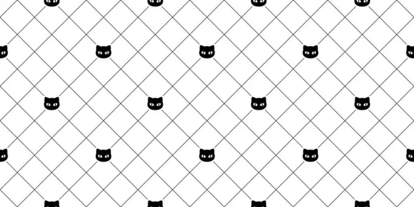 Γάτα Αδιάλειπτη Μοτίβο Γατάκι Διάνυσμα Calico Ελέγχεται Neko Φυλή Κινουμένων — Διανυσματικό Αρχείο