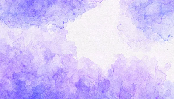Fundo Aquarela Violeta Colorido Para Dia Dos Namorados Casamento Textura — Fotografia de Stock