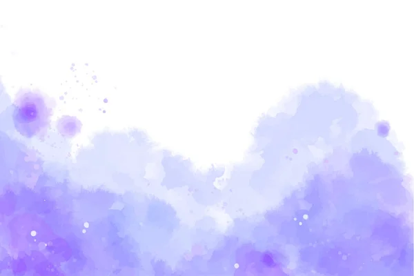 Violet Purple Light Watercolor Ink Abstract Background Texture Copy Space — Stock Photo, Image
