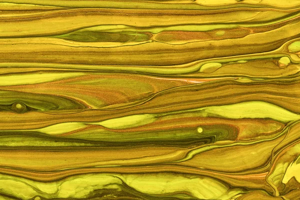Streszczenie Płyn Sztuka Tło Pomarańczowy Żółty Płynny Marmur Obraz Akrylowy — Zdjęcie stockowe