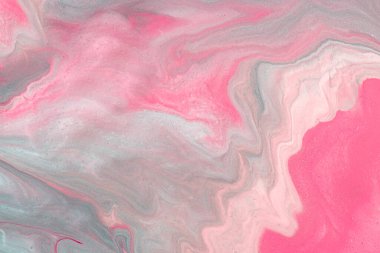 Soyut akışkan sanat arka plan açık bej ve pembe renkler. Sıvı mermer. Tuval üzerinde akrilik bir tablo. Metin ve tasarım çalışmaları için boşluk kopyala. Yağlı boya yüksek çözünürlüklü doku, arkaplan