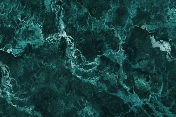 Abstract Fluid Art Background Dark Green Aqua Color Liquid Marble — Stock Photo, Image