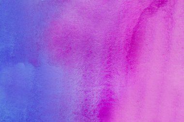 Tasarım için mavi ve pembe soyut suluboya dokusu. Yağlı boya yüksek çözünürlüklü arkaplan. Metin, tasarım, sanat veya ürün için alanı kopyala. Tuval üzerinde suluboya fırça darbeleri.