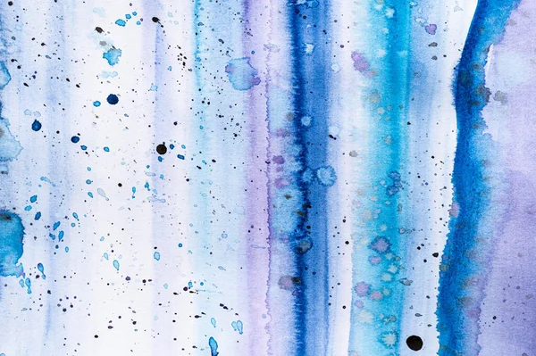 Light Blue Purple Watercolor Texture High Resolution Oil Painted Texture — Stock Photo, Image