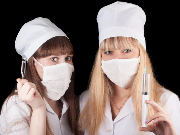 Two nurses — Stock Photo, Image