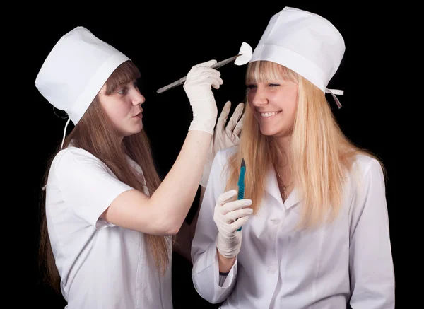 Two nurses — Stock Photo, Image