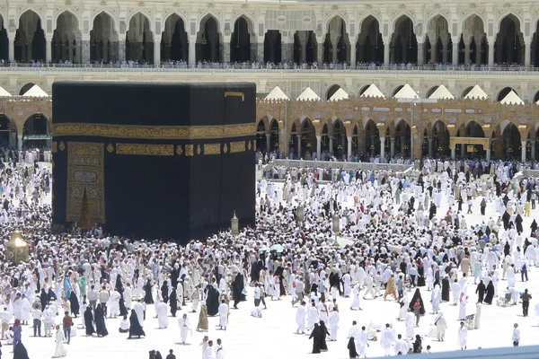 Masdžid al-haram v makkah, Saúdská Arábie. — Stock fotografie