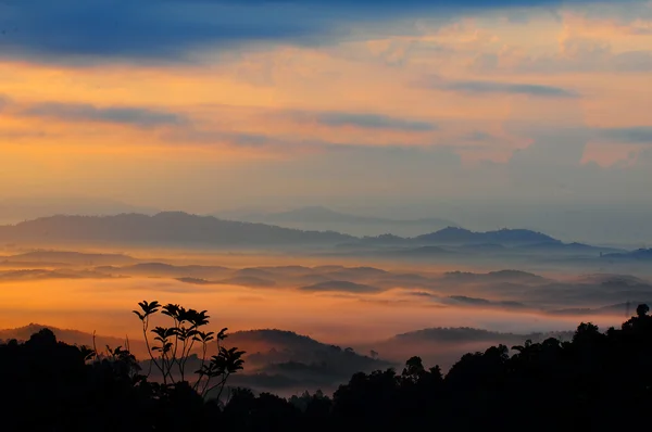 Vista do nascer do sol de Panorama Hill — Fotografia de Stock