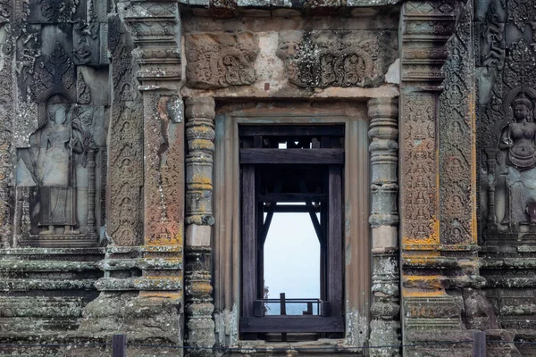 Άποψη Της Αυγής Του Πνομ Μπαχένγκ Κοντά Στο Angkor Wat — Φωτογραφία Αρχείου