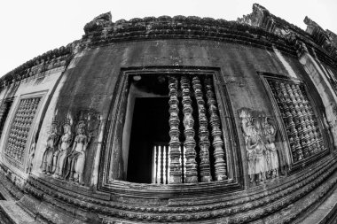 UNESCO miras sitesindeki mimari harikalar diyarı Angkor Wat, Siem Reap, Kamboçya.