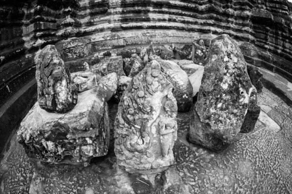 Maravillas Arquitectónicas Sitio Del Patrimonio Unesco Angkor Wat Siem Reap — Foto de Stock