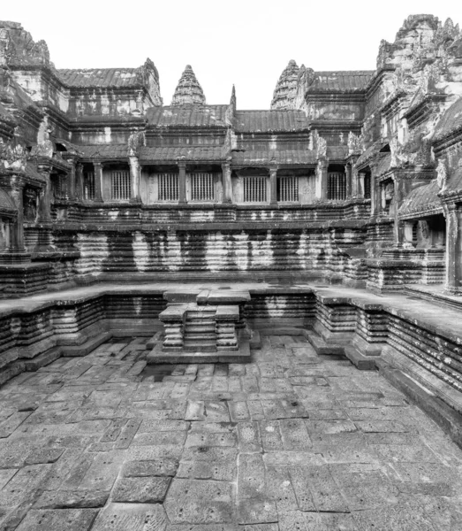 Visa Inuti Unesco Kulturarv Angkor Wat Siem Reap Kambodja — Stockfoto