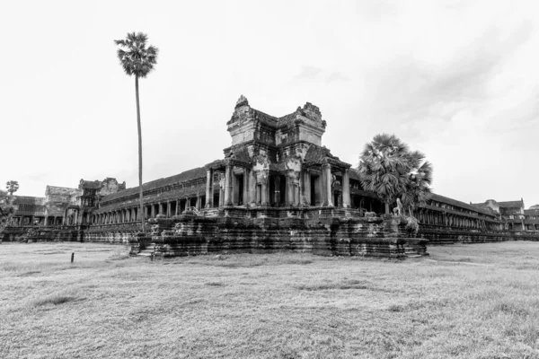 Architettura Angolare Nel Sito Patrimonio Unesco Angkor Wat Siem Reap — Foto Stock