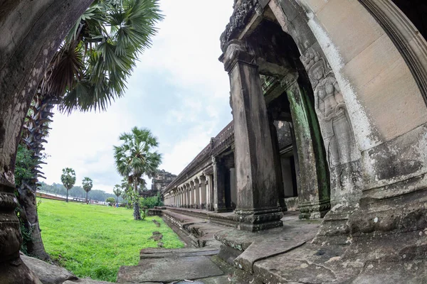 Hermosa Vista Patrimonio Unesco Angkor Wat Siem Reap Camboya —  Fotos de Stock