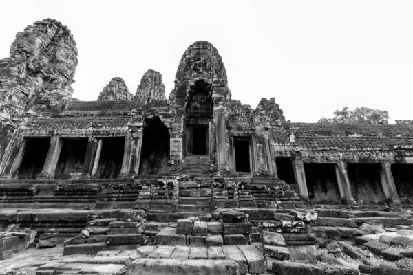 Hermosa Vista Bayon Angkor Thom Camboya — Foto de Stock