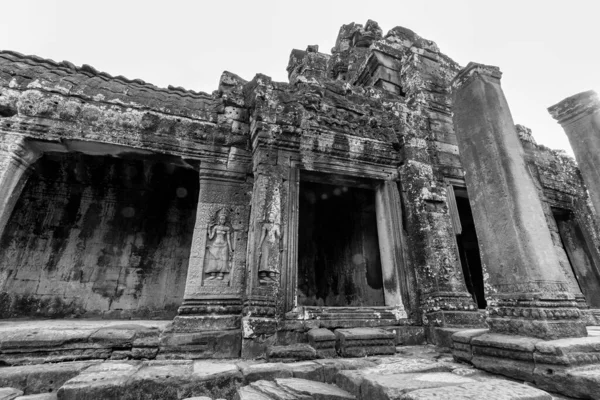 Geweldige Bayon Angkor Thom Siem Reap Cambodja — Stockfoto