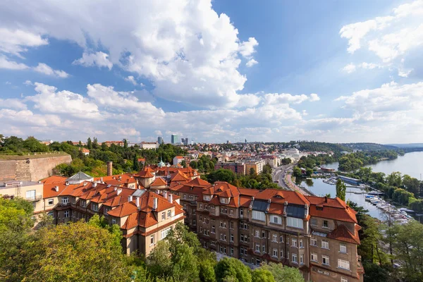 Lovely City Views Vysehrad Castle Prague —  Fotos de Stock