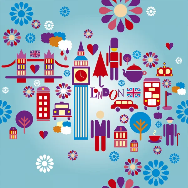 Dikişsiz Londra desen