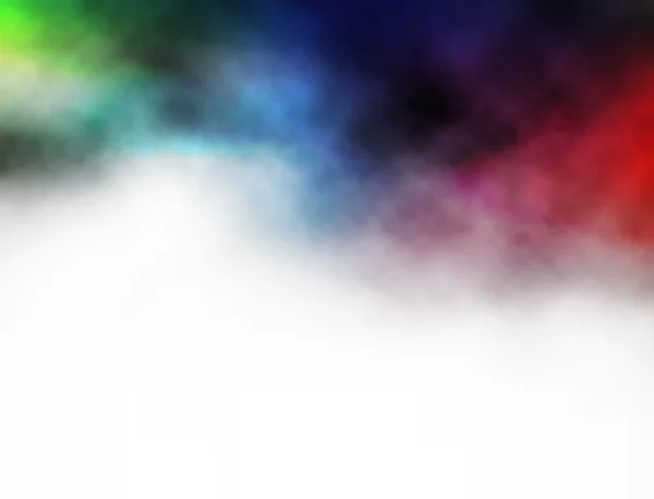Fond de fumée coloré — Image vectorielle