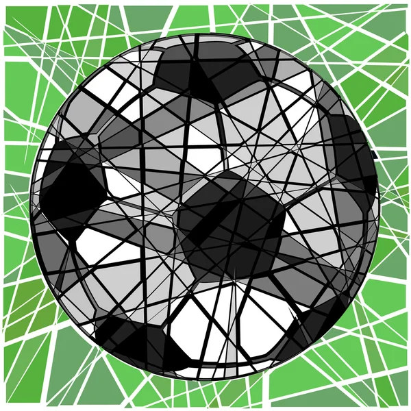 Kraken voetbal — Stockvector