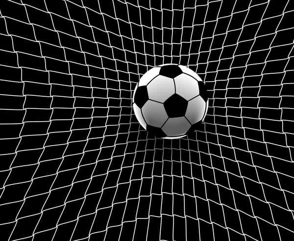 Fotbollsmål — Stock vektor