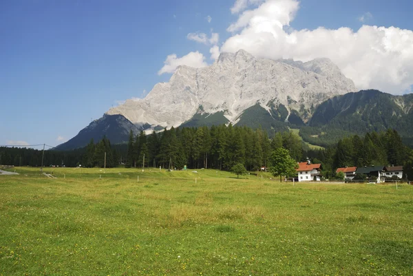 Zugspitze Dağı — Stok fotoğraf