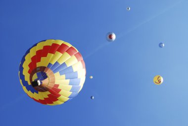 Sıcak hava balonu festivali