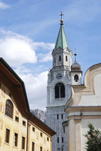 Kostel cortina — Stock fotografie