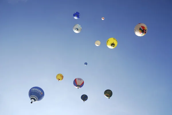 더운 공기 풍선 축제 — 스톡 사진