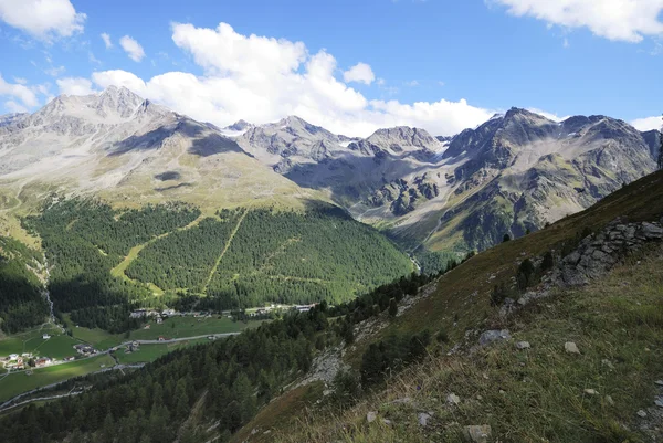 Alpen im Vinschgau — Stockfoto