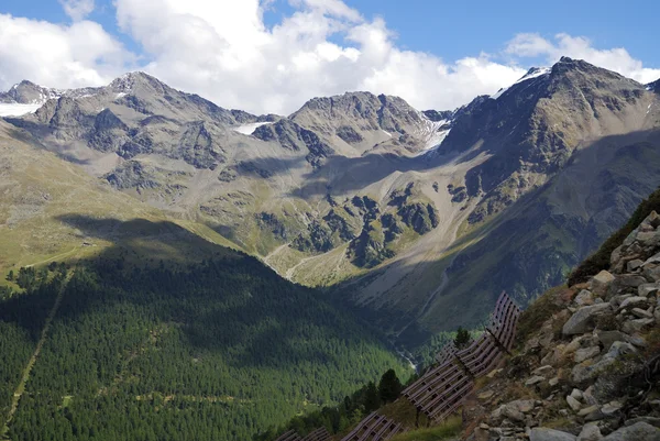 Alpy w vinschgau — Zdjęcie stockowe