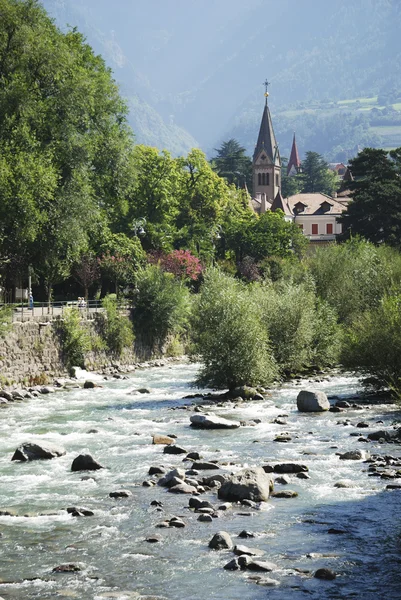 Río en Merano —  Fotos de Stock