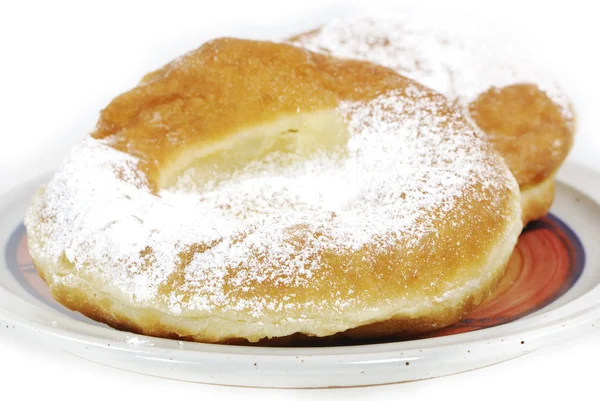 传统巴法力亚甜甜圈伝統的なバイエルンのドーナツ — 图库照片
