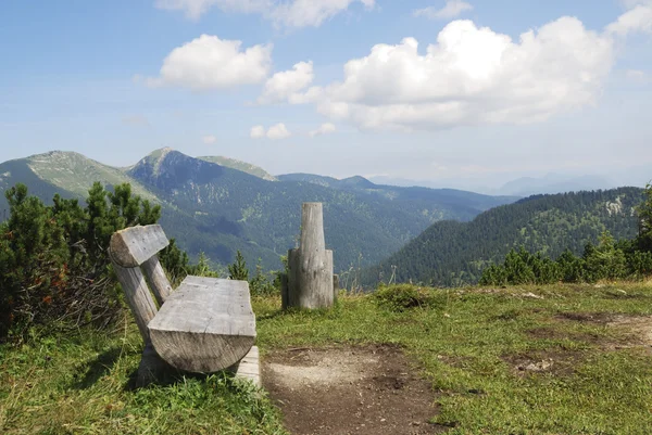 高山野餐区 — 图库照片