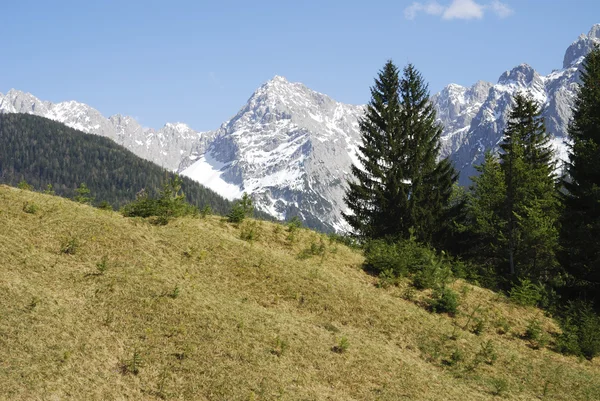 Montanhas Karwendel — Fotografia de Stock