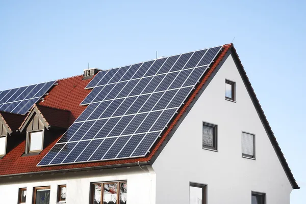 Zonne-energie Rechtenvrije Stockfoto's