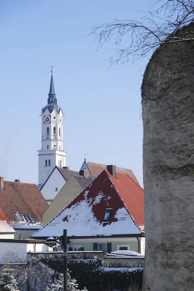 Cidade histórica na Baviera — Fotografia de Stock