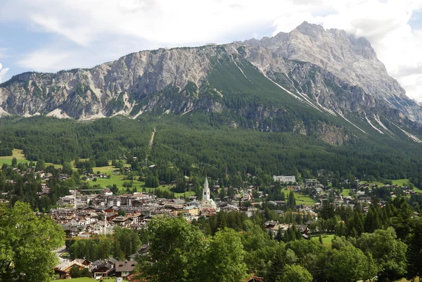 Cortina d'Ampezzo — Zdjęcie stockowe