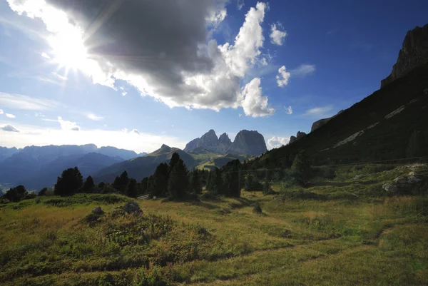 Paysage montagneux des Dolomites — Photo