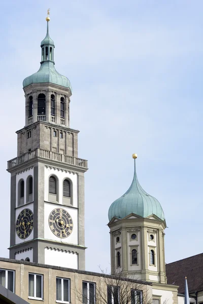 Torres de Augsburgo — Fotografia de Stock