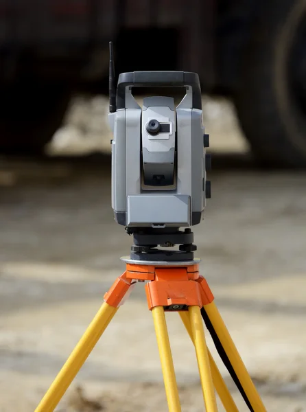 Ttheodolite — Stok fotoğraf