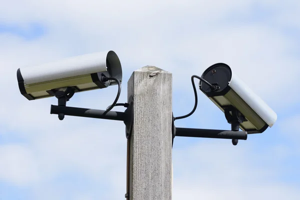 Câmeras de vigilância Viedeo — Fotografia de Stock