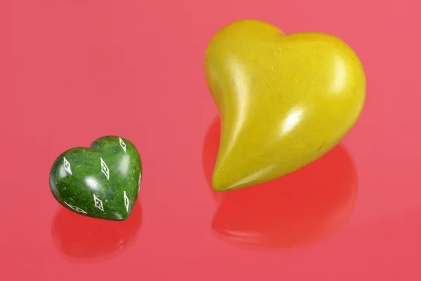 Corazones de piedra —  Fotos de Stock